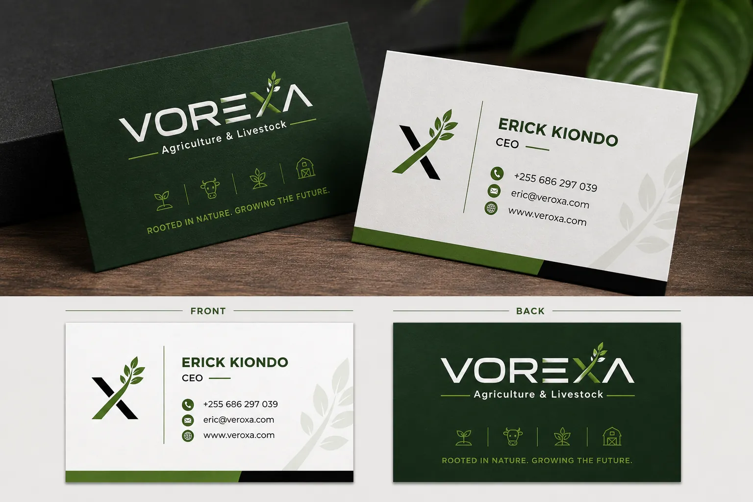 VOREXA: Business Card