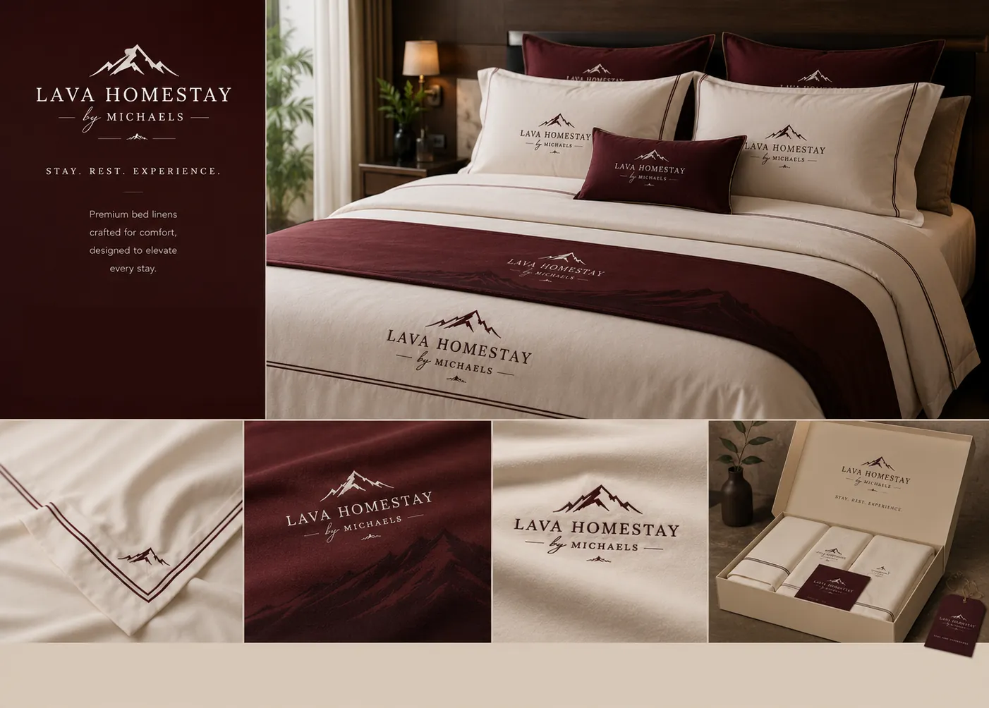 Lava Homestay by Michaels branding