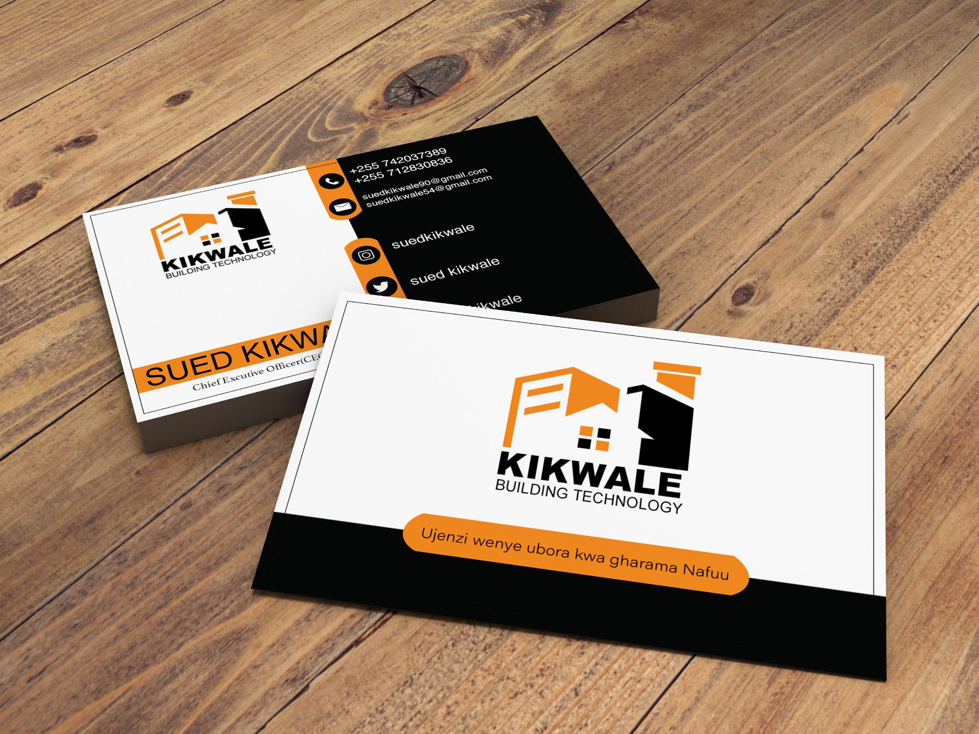 Kikwale Business Cards