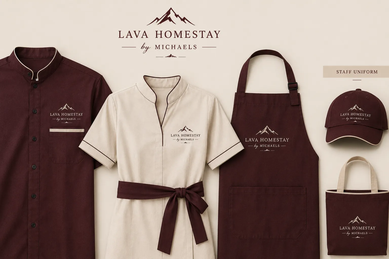 Lava Homestay by Michaels: Staff Uniform