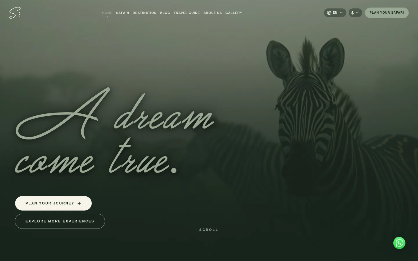 Safari ya Ndoto website