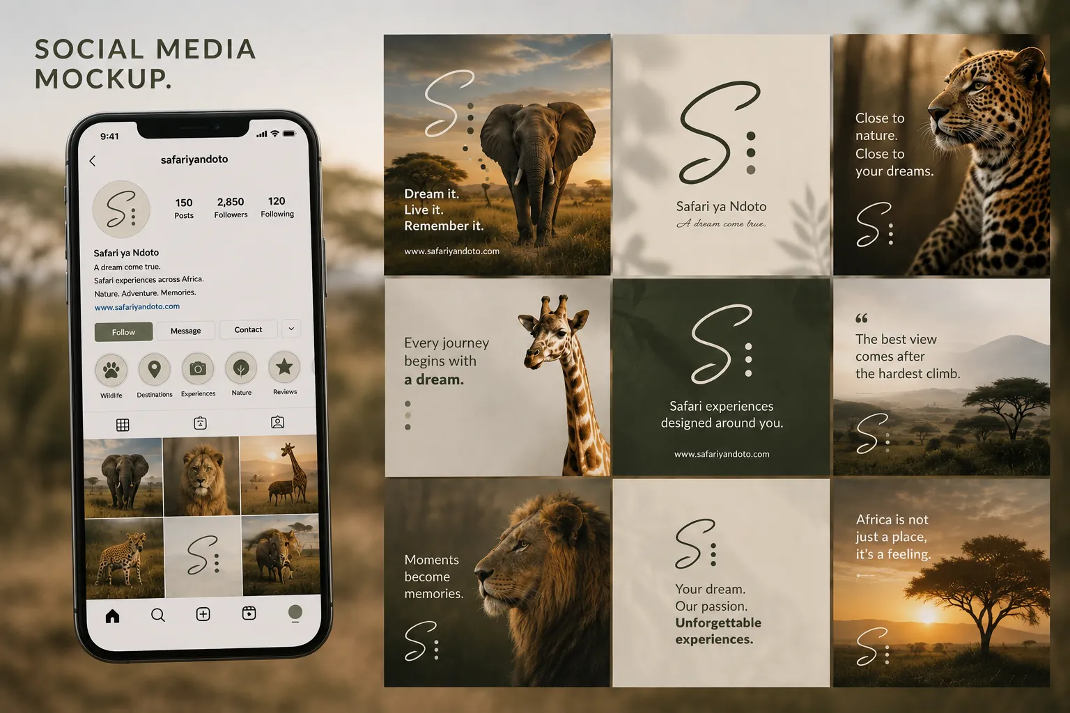 Safari ya Ndoto: Social Media